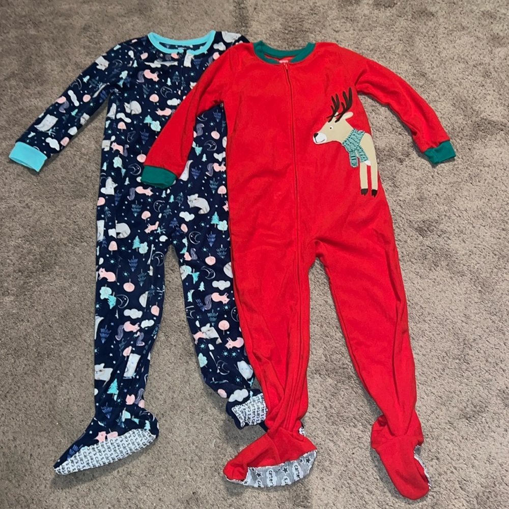 Carters 5t footie pjs